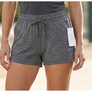 Balance Collection women's athletic shorts charcoal color Size L Bottom Only